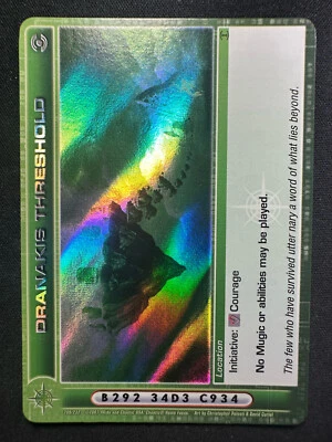 Chaotic Ripple Dranakis Threshold 209/232 DOP 1st Edition Super Rare Location NM - Image 1 of 2