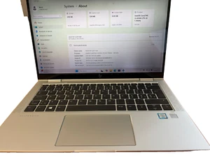 HP EliteBook x360 1030 G3 Intel i5, 8GB RAM 240GB SSD Win 11 Laptop Grade B - Picture 1 of 4