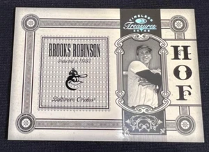 BROOKS ROBINSON Orioles 2005 Donruss Timeless Treasures HOF #5 MLB #154/500 - Picture 1 of 1