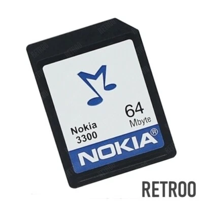 Nokia MultiMedia Card 64MB Genuine Type-S MMC Memory Card Nokia Phone 3300/PDAs - Image 1 of 2