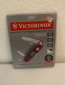 Victorinox Traveler Swiss Army Knife - TimeKeeper Clock Alarm Discontinued Rare - Picture 1 of 5