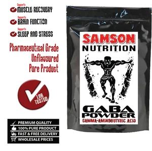 Pure GABA Powder 1kg, Gamma-Aminobutyric Acid, Stress & Sleep Support Gh Levels - Picture 1 of 6