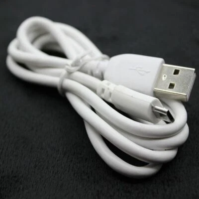 Micro USB Data Sync Charger Cord DATA Cable 22AWG 2.1A Rapid Charging -White - Image 1 of 4