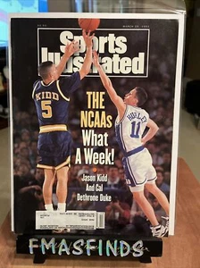 R1 1993 JASON KIDD CAL BASKETBALL Sports Illustrated March 29 - Picture 1 of 1