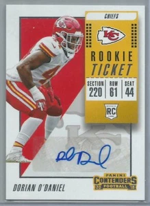 Boleto de novato 2018 Panini Contenders Dorian O'Daniel RC #310 - Imagen 1 de 1