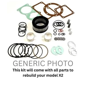Major Overhaul Kit for Quincy Model X2 (ROC 17 to 101) - Picture 1 of 2