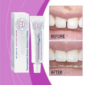 Cushion Grip Thermoplastic Denture Adhesive - Zinc Free For Holding Denture G7J5 - Picture 1 of 11