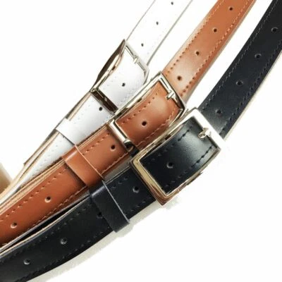 Leather Electric Guitar Strap Solid Color Bass Straps Belt - image 1 of 4