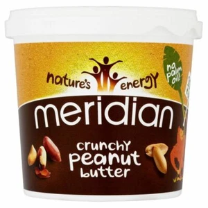 Meridian Foods Crunchy Peanut Butter No Added Sugar & No Added Salt (1Kg) - Picture 1 of 1