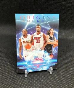 2023-24 Origins HEAT “NUCLEUS” /25 BUTLER, ADEBAYO, & JAQUEZ JR. TURQUOISE SSP!! - Picture 1 of 24