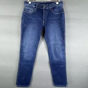 Rokker Rokkertech Slim Blue Black Abrasion Resistant Motorcycle Riding Jeans - Bild 1 von 14