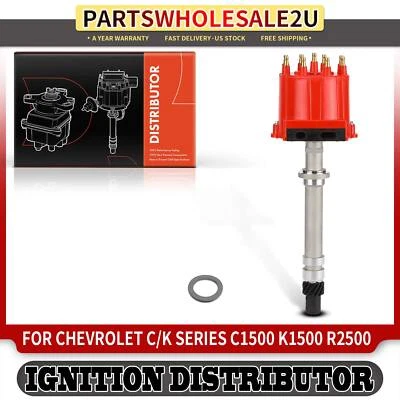 New Ignition Distributor for Chevrolet C/K Series C1500 K1500 R2500 R3500 V10 - Image 1 of 4