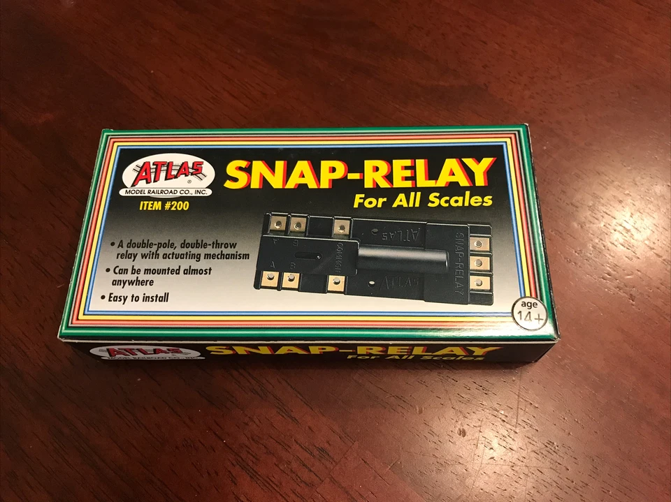 *NEW* Atlas Snap Relay #200 ~ For All Scale Model Railroads, Switches & Turnouts - Image 1 of 1