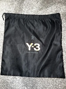 Adidas Y-3 Yohji Yamamoto Shoe Dust Bag Travel Storage Drawstring 15 1/4"x15 1/2 - Picture 1 of 3