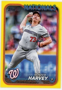 2024 Topps Update Series - Hunter Harvey #US101 Yellow SP Orioles - Bild 1 von 1