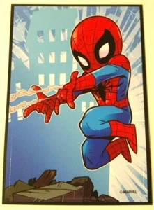 Official Marvel Superhero Adventures Spiderman Sticker Decal Vending 2019 New - Picture 1 of 2