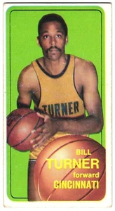 1970-71 Topps Basketball #158 Bill Turner - VG/Ex - Picture 1 of 2