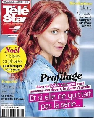 Tele Star No. 2044 - 30/11/2015 - Vuillemin - Profiling - Chazal - Greta Garbo - - Image 1 of 2