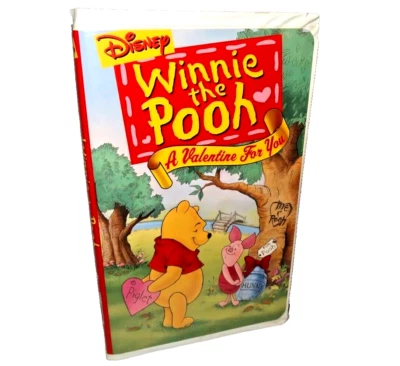 Disney Winnie the Pooh  A Valentine For You VHS 2001 Clamshell - Image 1 of 4