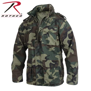 Rothco Vintage Lightweight M-65 Jacket Tactical Coat Cotton 4 colors #8751 - Picture 1 of 10