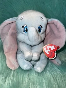 New Ty Beanie Sparkle Buddy Dumbo The Elephant with Tages MWMT - Picture 1 of 3