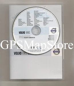 2007 2008 2009 2010 2011 Volvo S80 VNS Navigation DVD US East Region Map +Canada - Picture 1 of 2