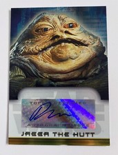 2006 Star Wars Topps Evolution Updated Bob Keen Jabba the Hutt Autograph Card