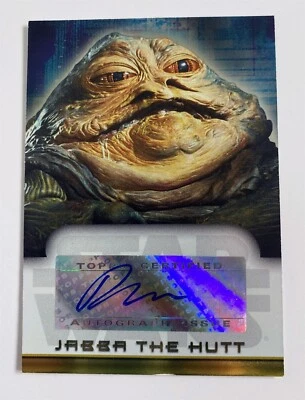 2006 Star Wars Topps Evolution Updated Bob Keen Jabba the Hutt Autograph Card - Image 1 of 2