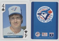1994 Bicycle Toronto Blue Jays Playing Cards Box Set Pat Borders #4C