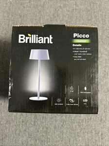 LED Außentischlampe Leuchte mit Solar in grau matt per USB ladbar - Bild 1 von 3