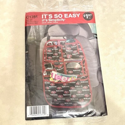 Car Organizer Sewing Pattern - Simplicity So Easy Pattern C1751 - UNCUT - Image 1 of 2