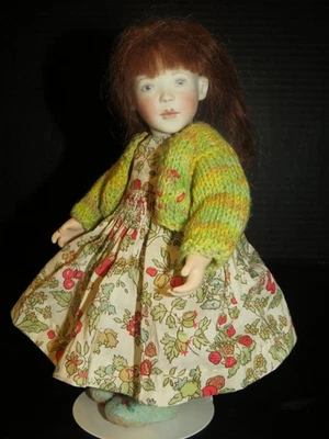 Lynne & Michael Roche Little Friends Ivy Doll LE 11/20 RARE NM 7 1/2" - Image 1 of 4