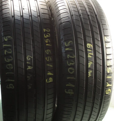 2 Sommerreifen 235/55/19 105H Cooper Cross range S201A MO DOT22 6,4mm - Bild 1 von 4