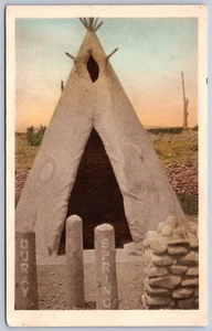 K39/ Montrose Colorado Postcard c1910 Chief Ouray Spring Tepee 174 - Picture 1 of 4