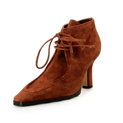 Burberry Mujer Storm Botín Cuero Tacón Botines Botas Zapatos EE. UU. 8 EUR 38 Foto 1 de 4