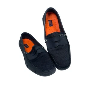 Swims Black Water Resistant Penny Loafers Water Shoes Men’s size 9 - Picture 1 of 8