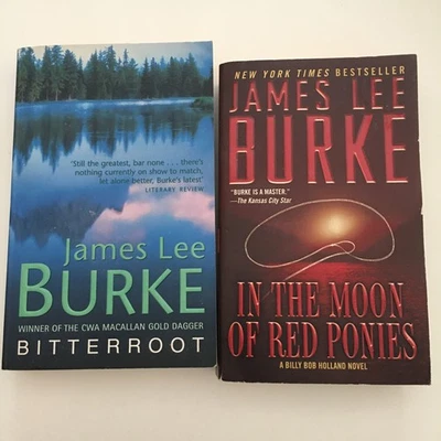 James Lee Burke Lot of 2 paperbacks Billy Bob Holland series - Image 1 of 4
