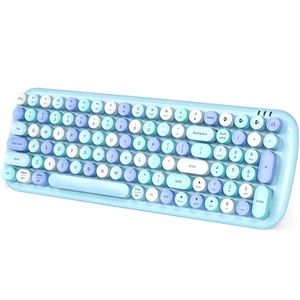 Wireless Bluetooth Keyboard, 100-Key Mini Bluetooth Typewriter Keyboards for ... - Picture 1 of 7