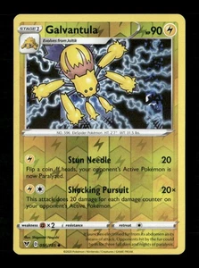 Holograma inverso Galvantula poco común SWSH04: Vivid Voltage 056/185 LP Pokemon LP - Imagen 1 de 2