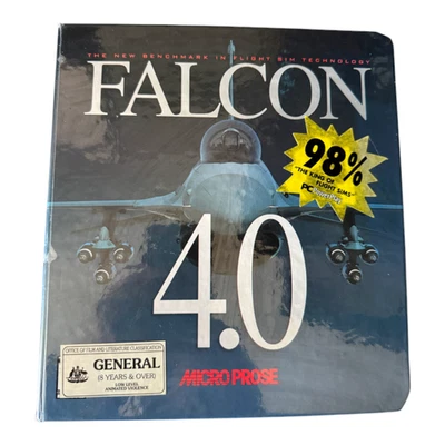 Falcon 4.0 PC Flight Simulator by MicroProse - Classic 1998 Game - Image 1 of 3