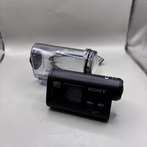 Sony HDR AS20 Exmor R SteadyShot Action Camera Wi-Fi Working + underwater case - Picture 1 of 12