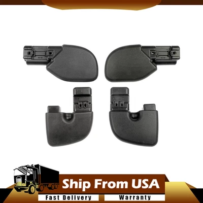 Juego de 4 tapas de extensión de parachoques delantero y trasero Dorman para 97-06 Jeep Wrangler WN Foto 1 de 4