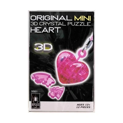 Bepuzzled Puzzle Original Mini 3D Puzzle - Pink Heart NM - Image 1 of 2