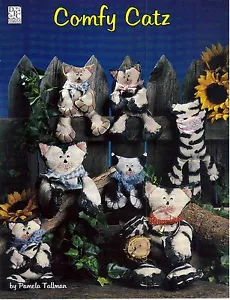 1994 Musterheft Comfy Catz von Pamela Tallman Plüsch Katzen & Kätzchen #64 - Bild 1 von 2