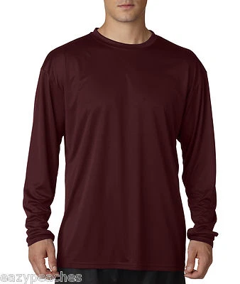 НОВЫЕ мужские футболки с длинным рукавом Dry Zone Competitor впитывающие влагу функциональные - Изображение 1 из 4