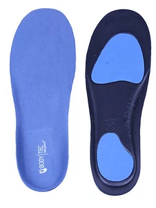 Full length Orthotic Insoles Arch Support Heel Cup pronation flat feet (Blue) - Picture 1 of 4