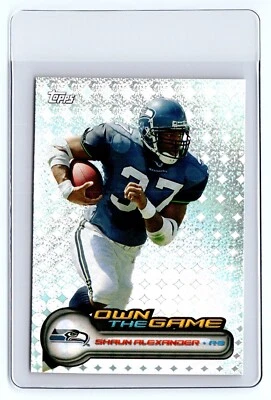 2006 Topps Own the Game #OTG3 Shaun Alexander Seattle Seahawks - Image 1 of 2