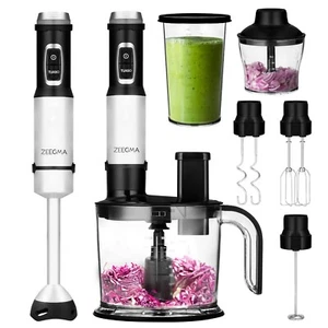 Stabmixer Zeegma 5in1 Handy Chef 1500W Pürierstab Mixer Quirl Küchenmaschine - Bild 1 von 12