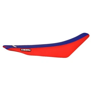2013-2019 BETA 125 250 300 450 Seat Cover RED SIDES BLUE TOP #165 - Picture 1 of 3