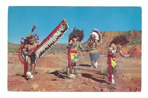 Gallup New Mexico Indian Dancers Vintage Postcard - Picture 1 of 2